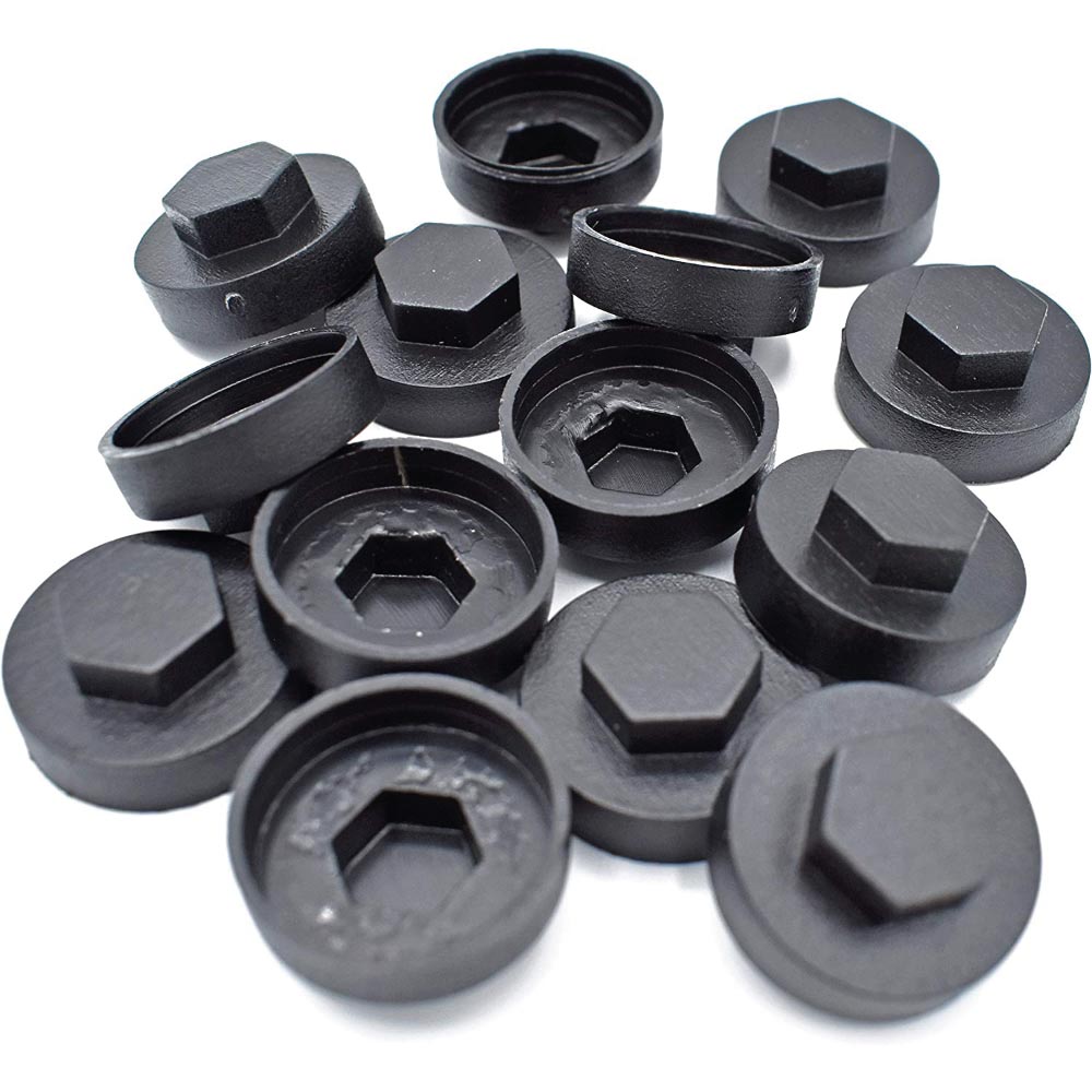 displays of black hex head