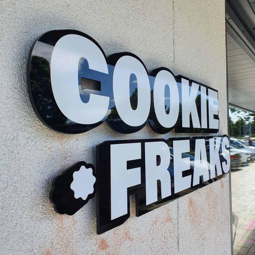 Google Signage Lettering Captivating 3D Acrylic Cut Lettering Sign - Elevate Your Space! β next ...