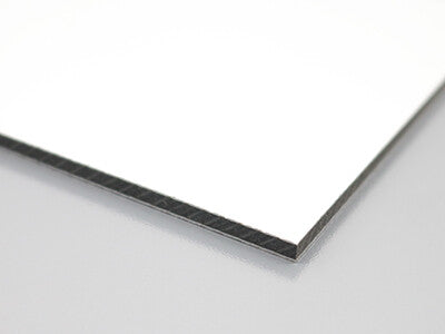 a white aluminium board