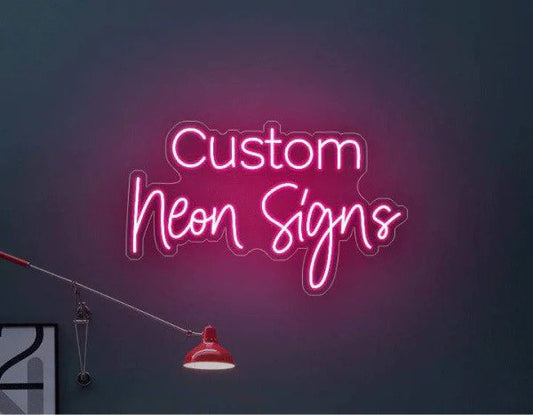 custom neon sign