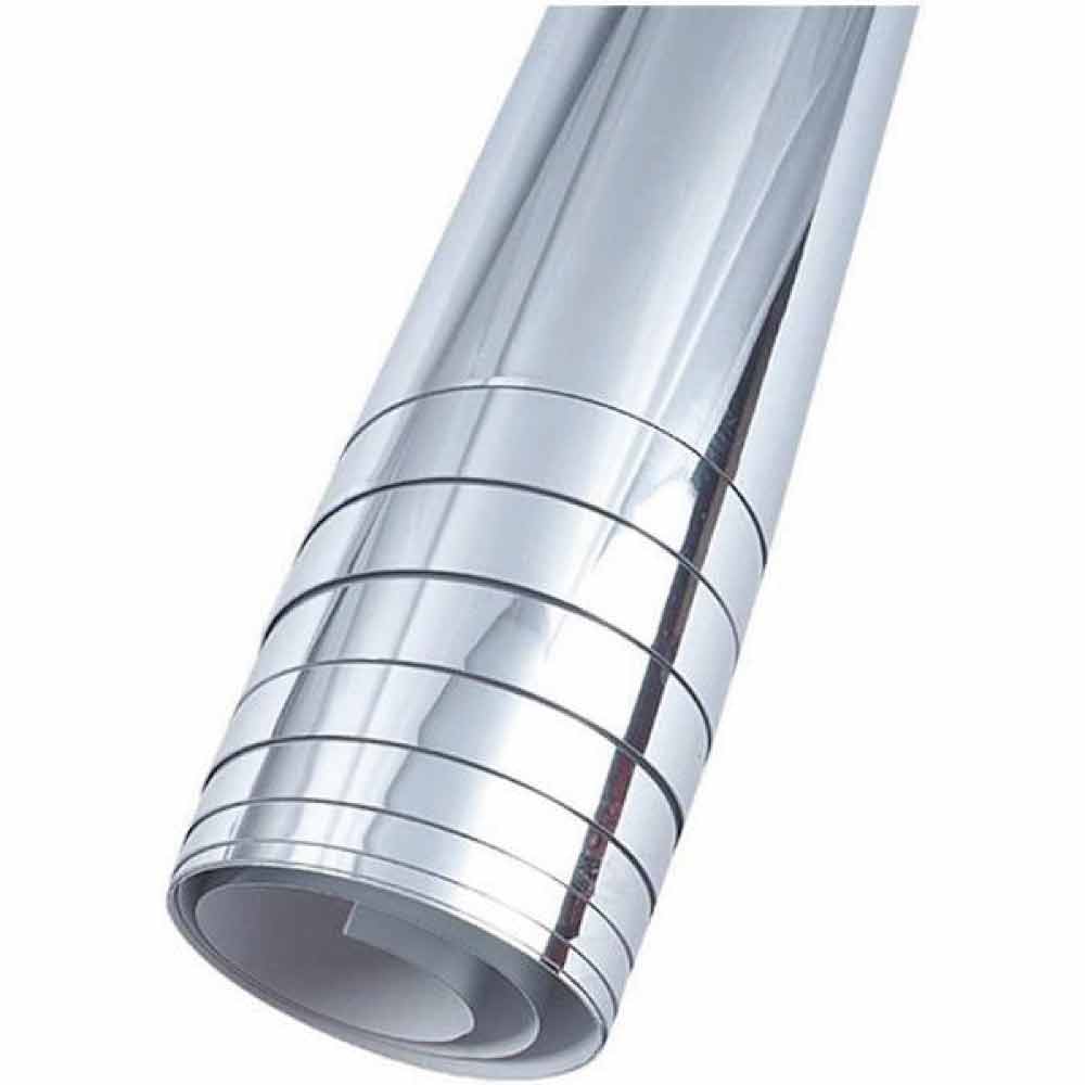 roll of mirror silver