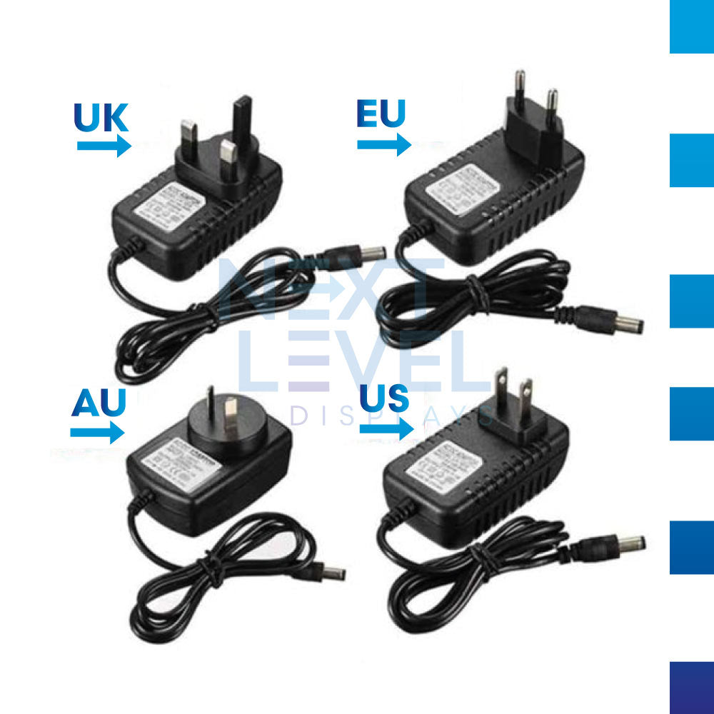 4 variations of different styles of plugs