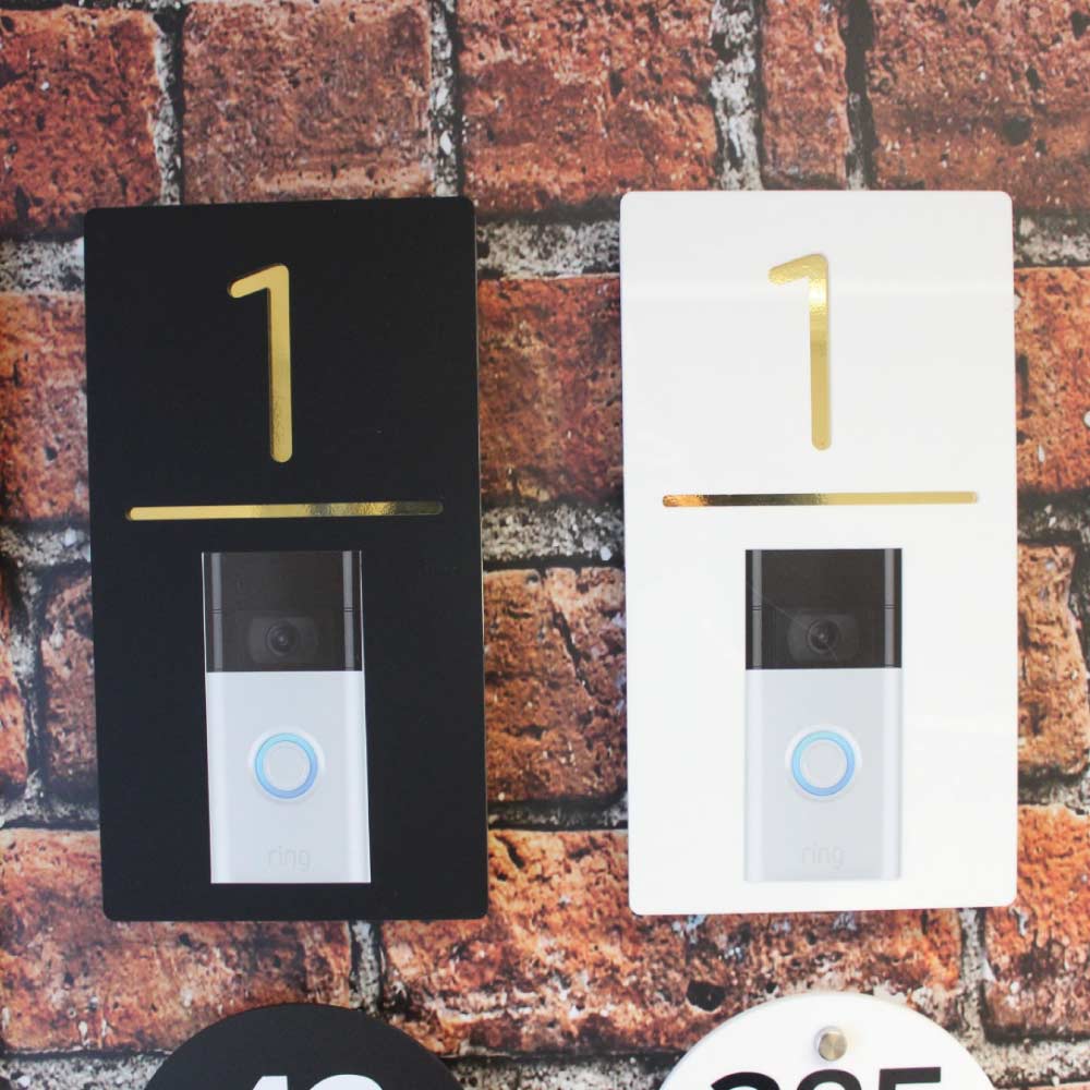 White ring on ring hot sale doorbell