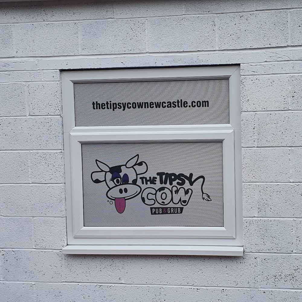 Printed Window Sticker - Eye-Catching and Customizable Brand Promotion ...