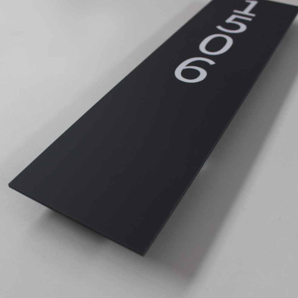 Large Vertical House Sign - Perfect for Columns or Pillars – next level ...
